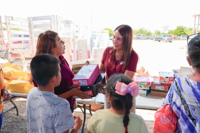 Familias del ejido Pancho Villa reconocen el respaldo del Alcalde Carlos Peña Ortiz y DIF Reynosa